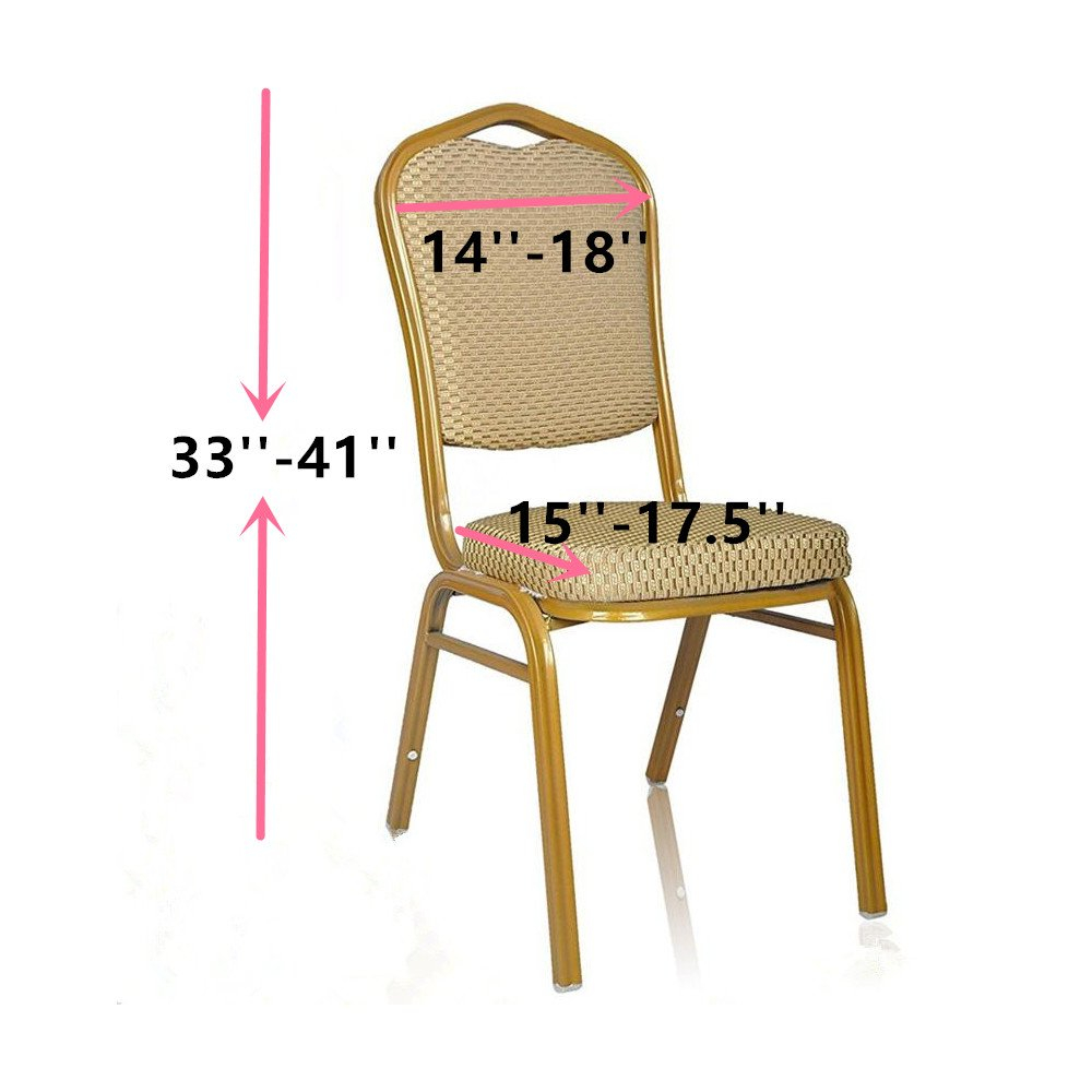 Chair Covers Pure Color Modern Minimalist Style Stretch Slipcover Wedding Banquet Party Decoration