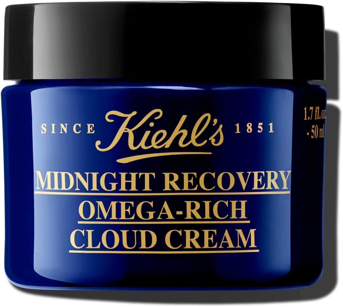 Kiehl's Midnight  Recovery Omega-Rich Cloud Cream Face Cream 1.7oz  New With Box