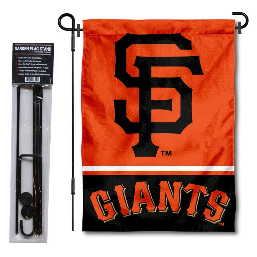 San Francisco Giants Patriotic Polyester Garden Flag