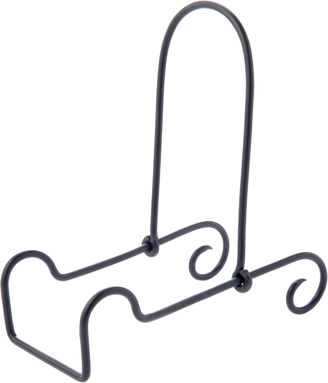 Bard's Wrought Iron Bowl or Deep Platter Stand, 9.375" H x 10.25" W x 7.625" D (For 12" - 16" Bowls or Deep Platters)