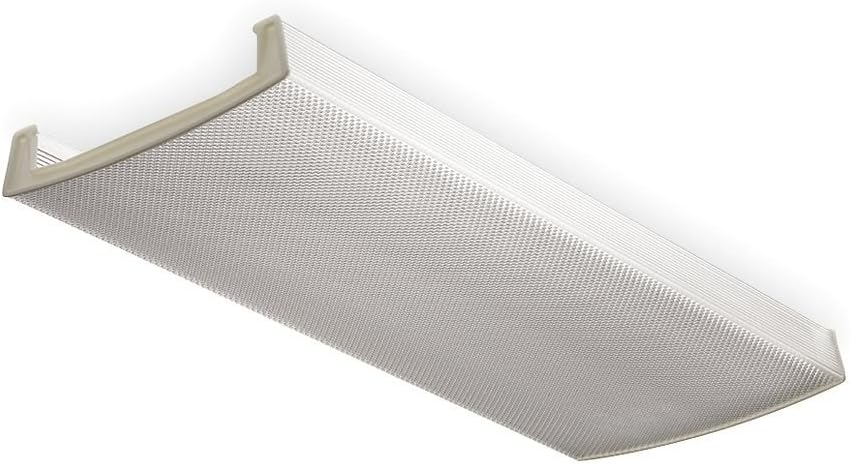 48-inch White Acrylic Diffuser Wraparound Ceiling Light