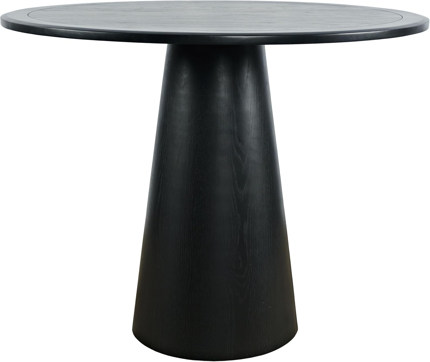 Jofran Nash Mid-Century Modern 45" Round Pedestal Counter Height Dining Table