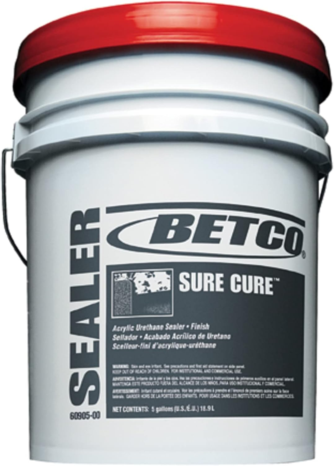 Betco® Sure Cure Urethane Fortified Sealer/Finish, 5 gal Bag-in-Box 609B500
