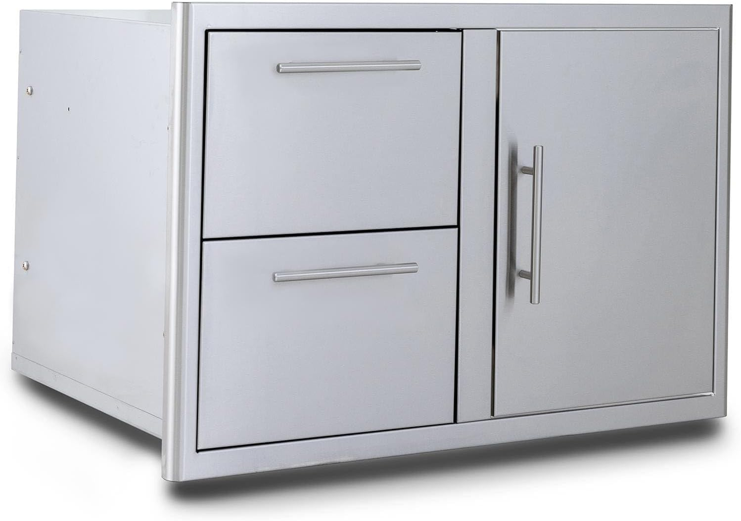 Blaze 32-inch Stainless Steel Access Door & Double Drawer Combo
