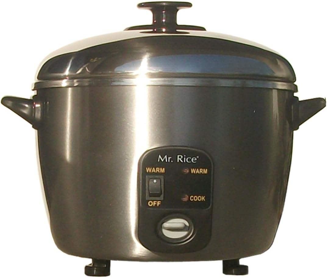 Sunpentown Mr. Rice SC-886 - Rice cooker/steamer - 535 W - stainless steel