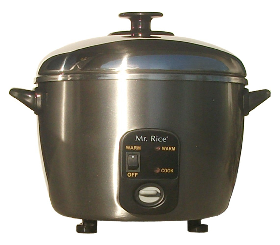 Sunpentown Mr. Rice SC-886 - Rice cooker/steamer - 535 W - stainless steel