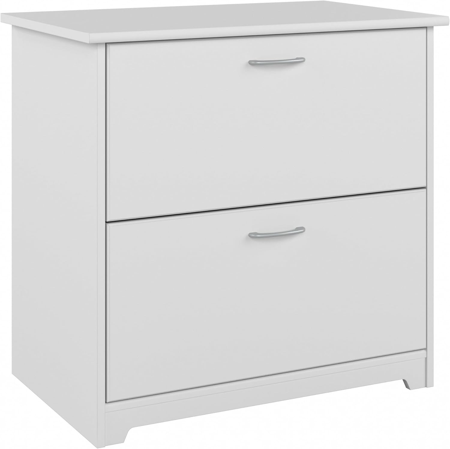 Bush Furniture Cabot Lateral File Cabinet, 2 Drawer, White
