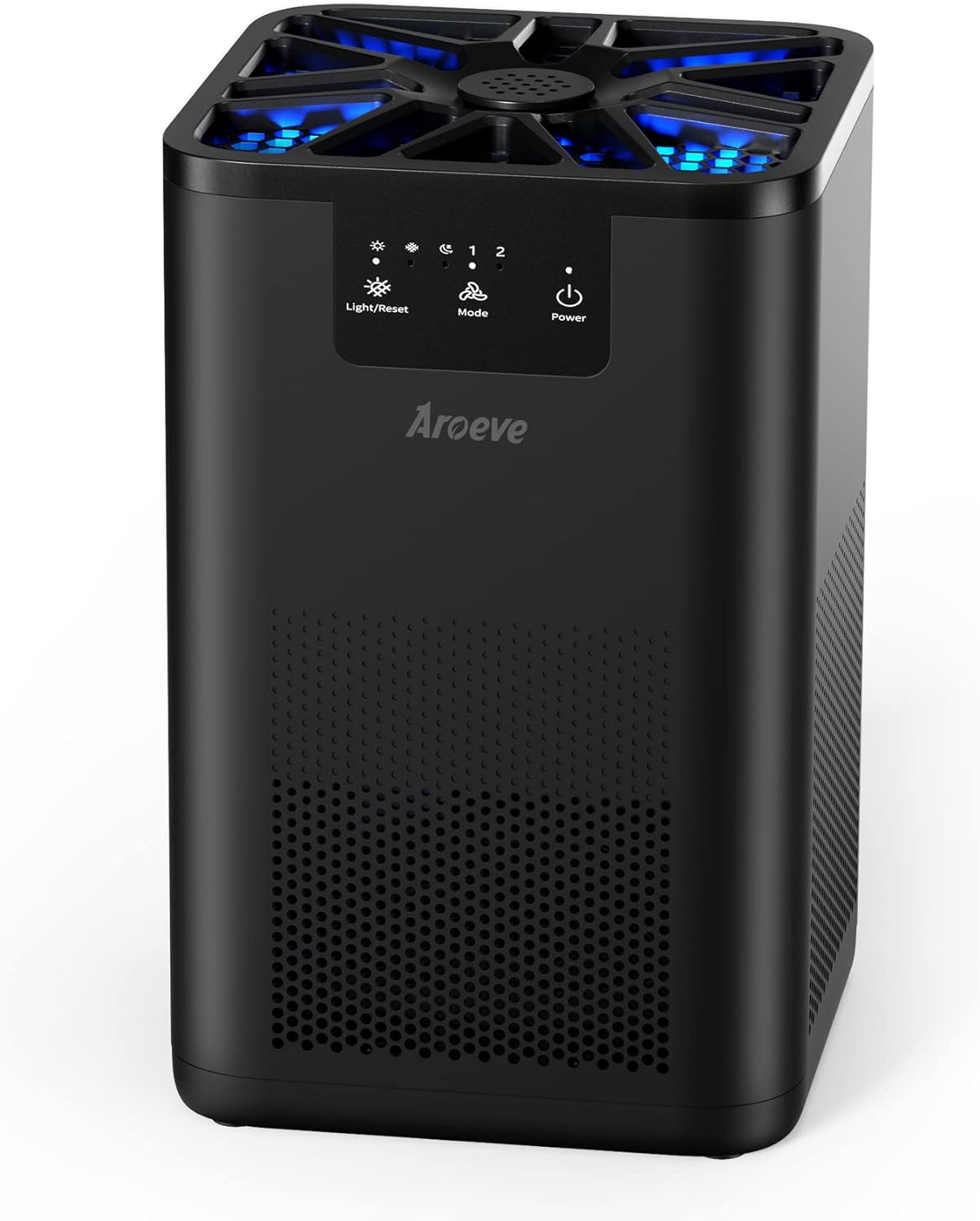 Black HEPA Filter Air Purifier with Aromatherapy Function