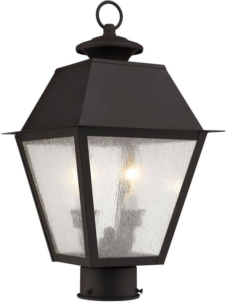 Livex Lighting Mansfield 2 - Light Post Light in  Bronze
