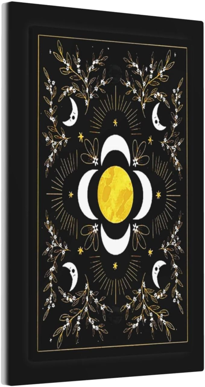 Sunyuer Sea Starfish Beach Decorative Wall Plate, 1 Gang Single Blank Outlet Cover Decorative Switch Plate for Kitchen Bathroom Bedroom, 4.5x2.76 Inch