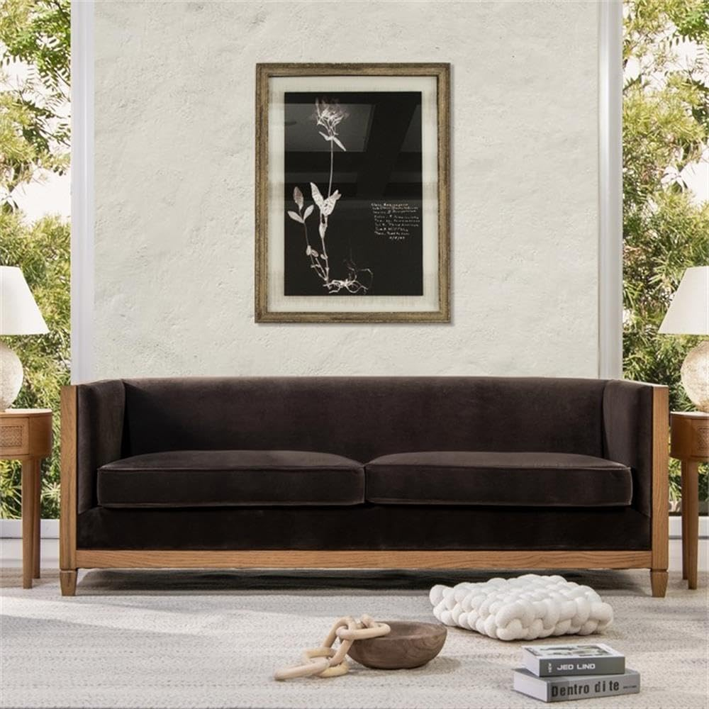 Jennifer Taylor Home Georgia Cane Rattan Tuxedo Seating Collection (Sofa)