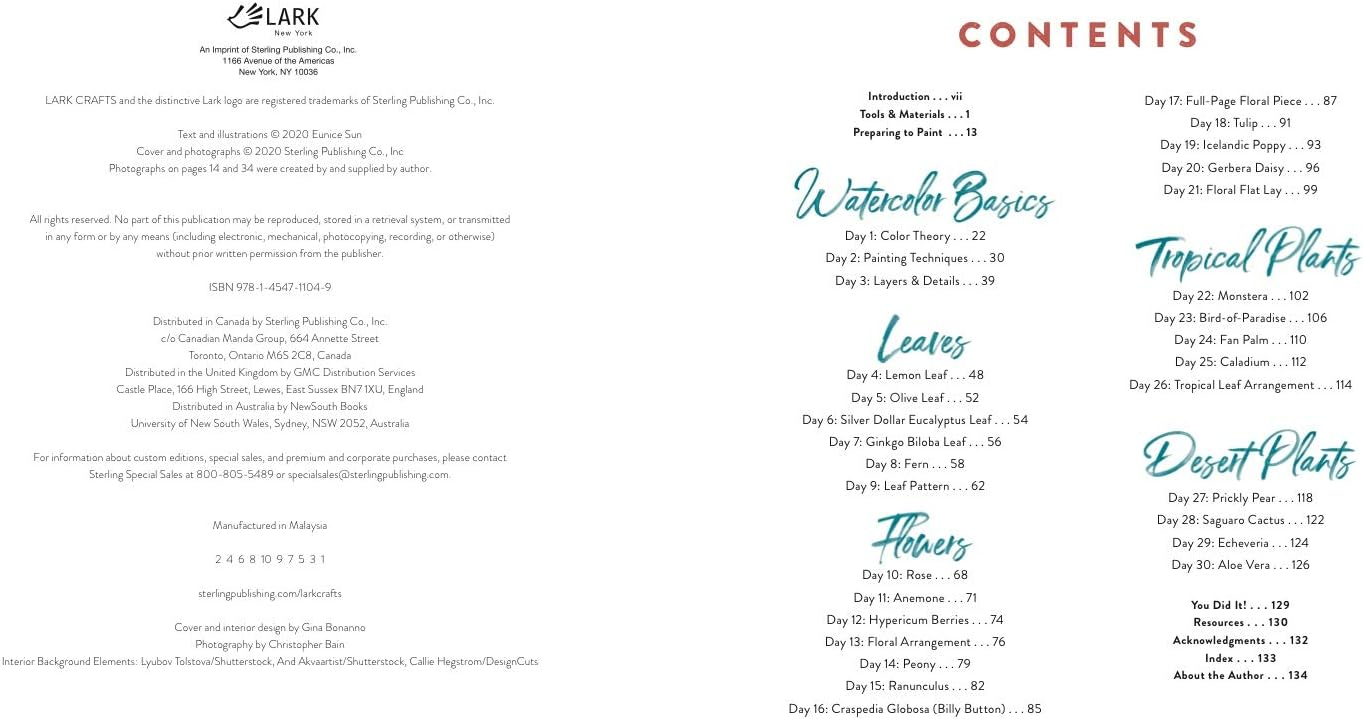 Watercolor Botanicals Guide: Learn to Paint Plants and Florals