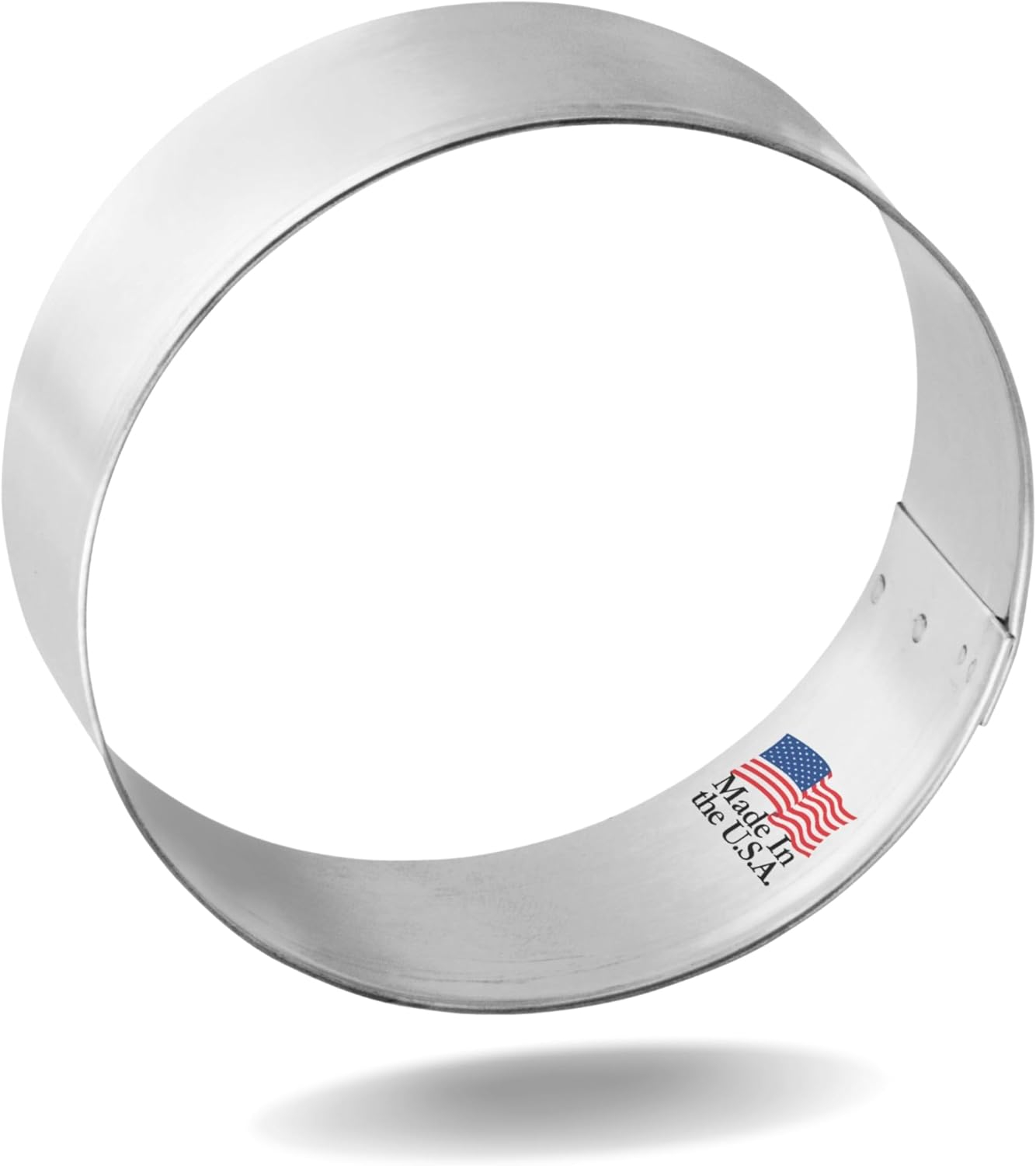 Foose Round Cookie Cutter 2.5 Inch –Tin Plated Steel Cookie Cutters – Round Cookie Mold