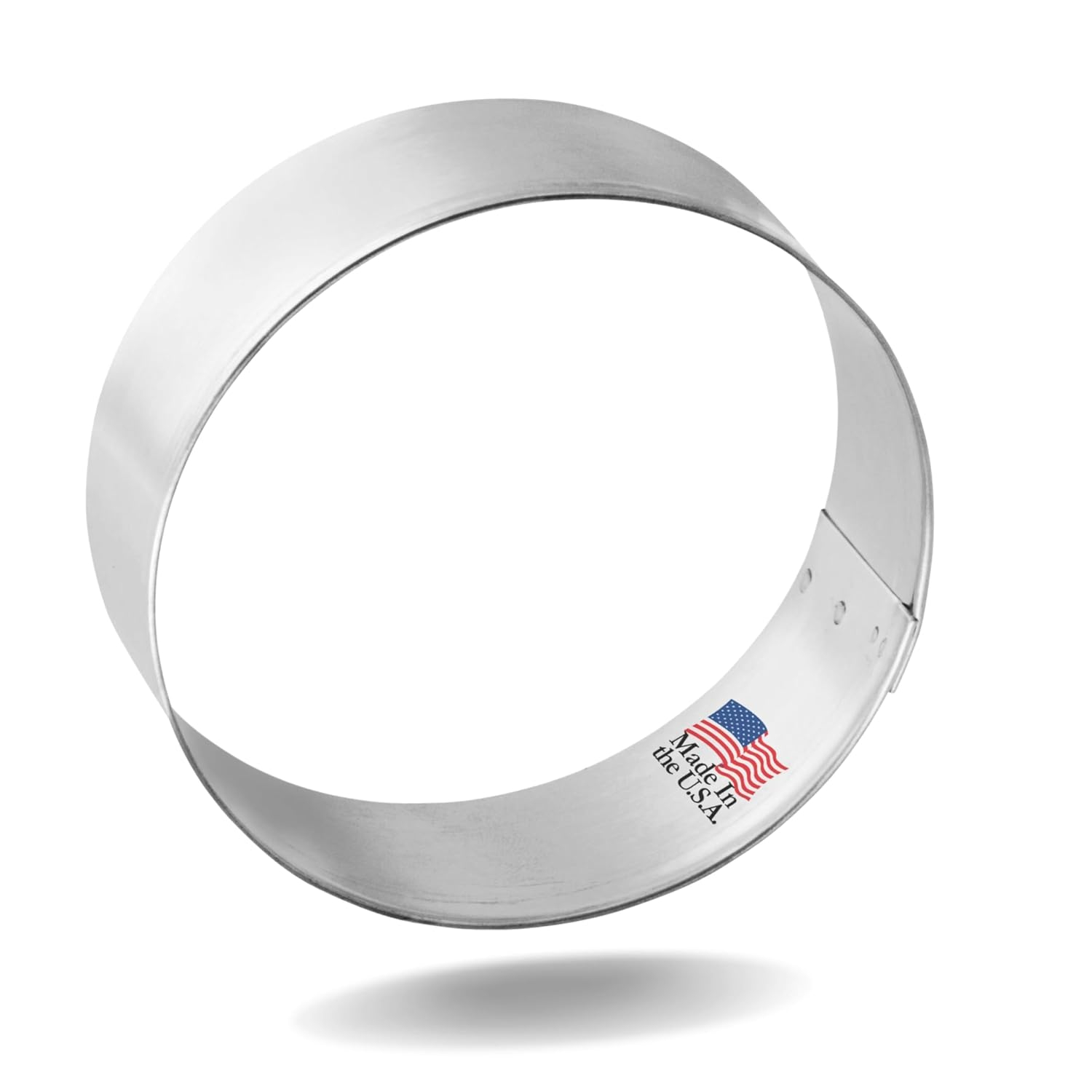 Foose Round Cookie Cutter 2.5 Inch –Tin Plated Steel Cookie Cutters – Round Cookie Mold