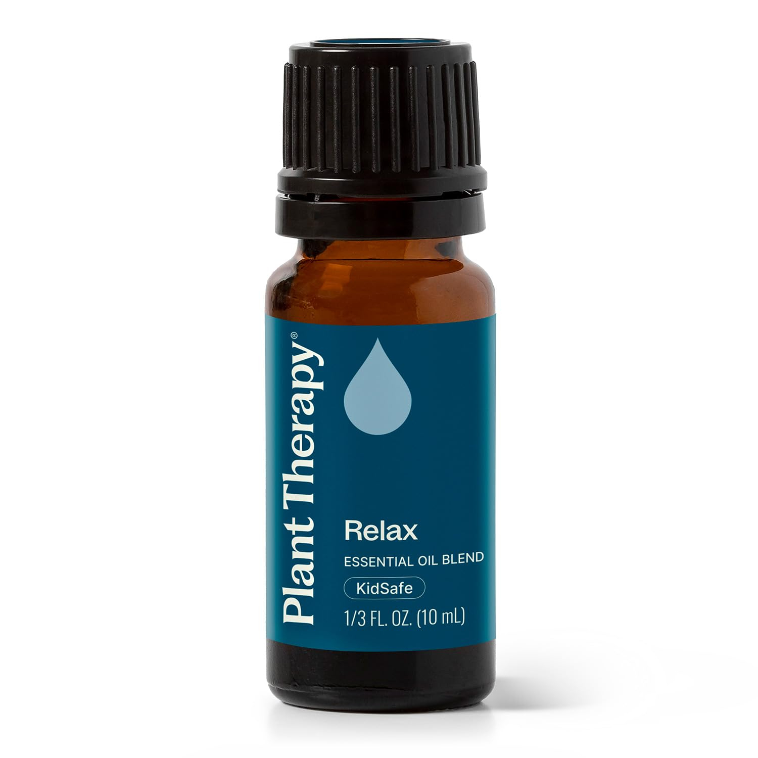 Plant Therapy Relax Essential Oil Blend for Sleep & Stress 100% Pure, Undiluted, Natural Aromatherapy, Therapeutic Grade 10 mL (1/3 oz)