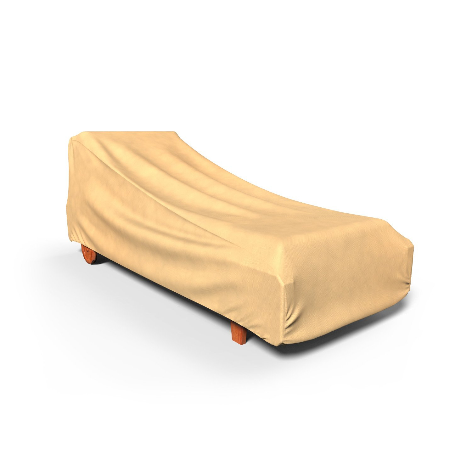 Budge Medium Nutmeg Patio Outdoor Chaise Cover, All-Seasons