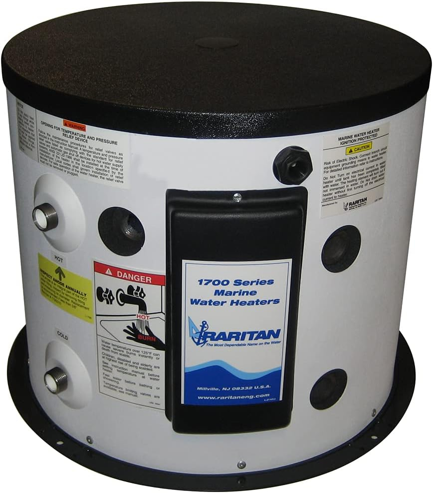 Raritan 12-Gallon Hot Water Heater w/Heat Exchanger - 120v [171211]