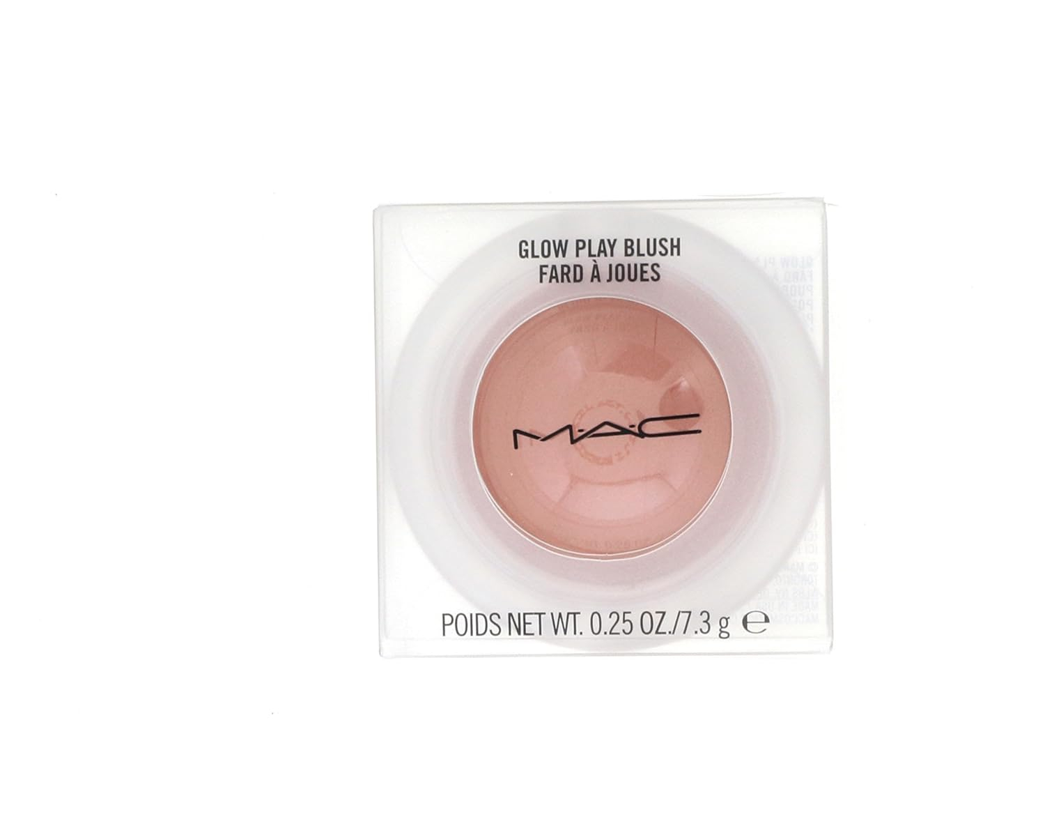 MAC COSMETICS BLUSH 0.25 OZ SO NATURAL MAC COSMETICS/GLOW PLAY BLUSH (SO NATURAL) 0.25 OZ (7.3 ML) GOLDEN BEIGE
