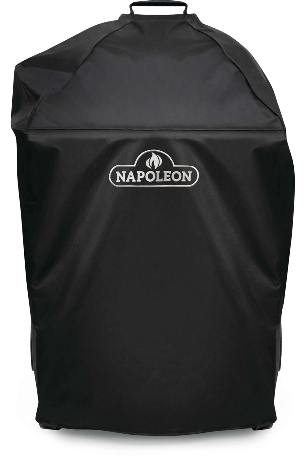 Black Water-Resistant Vinyl Grill Cover with UV Protection