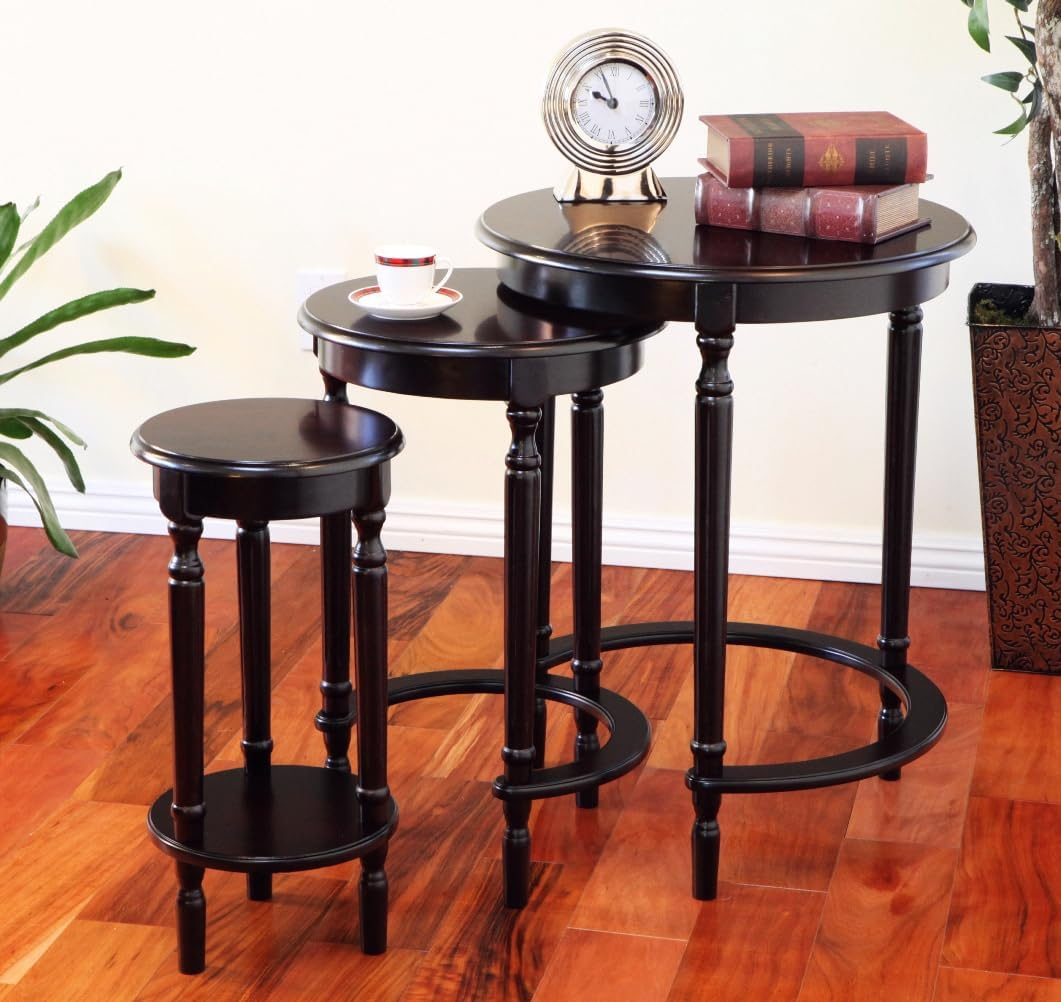 Cherry 3-Piece Nesting End Table