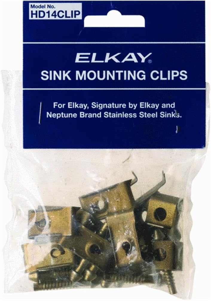 ELKAY SALES INC - SINKS HD14CLIP 14PC Mount Hardware Clip