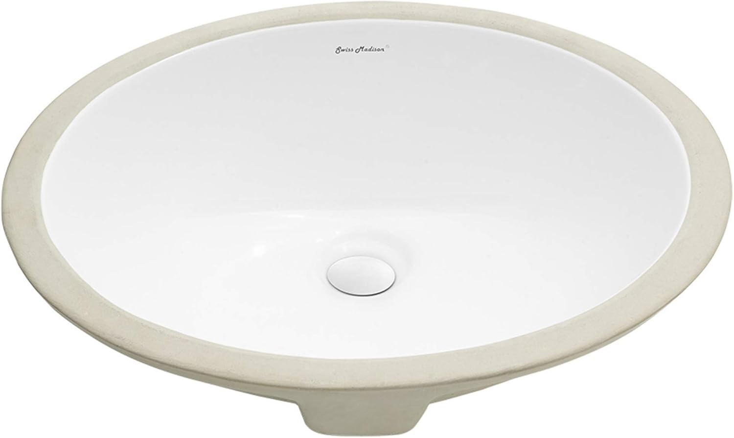 Trocadéro 18 Oval Under-Mount Bathroom Sink