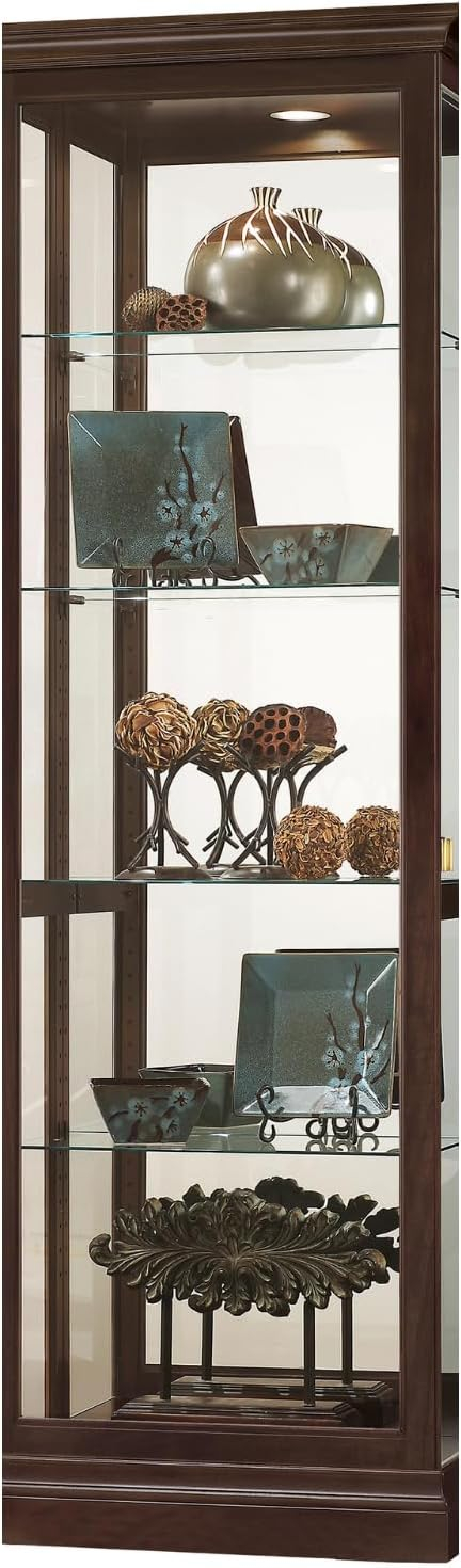 Howard Miller Brantley Curio Cabinet 680671 Espresso