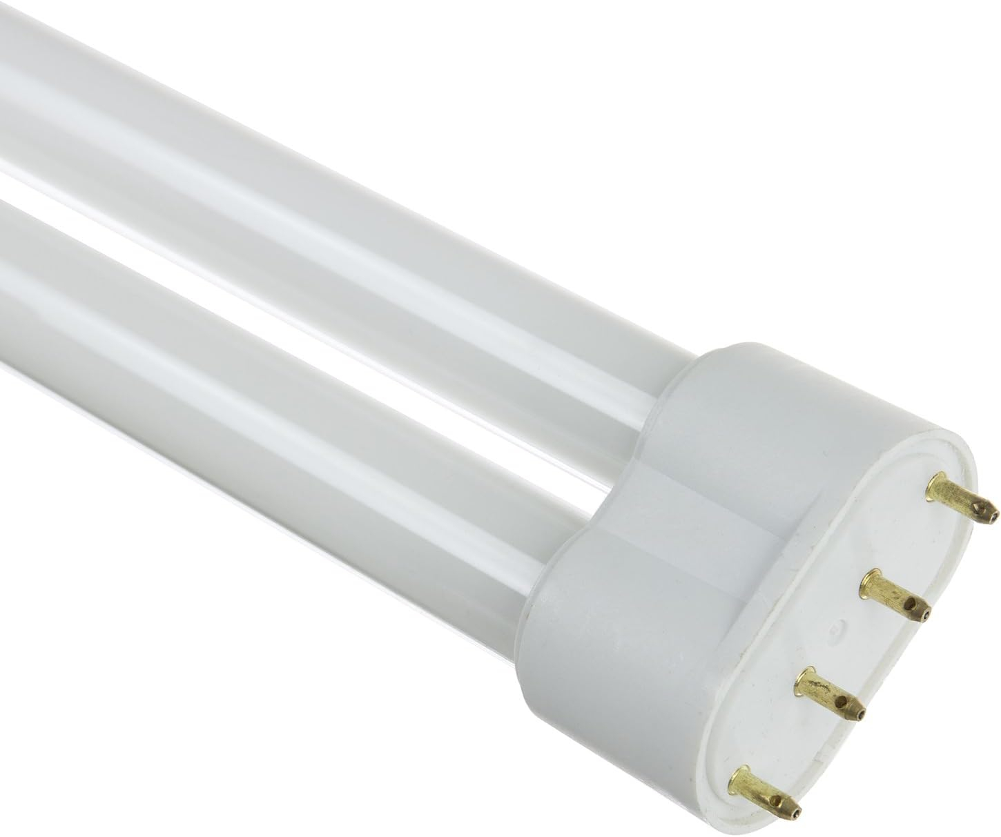 White Energy Star 18W CFL Twin Tube Light Bulb