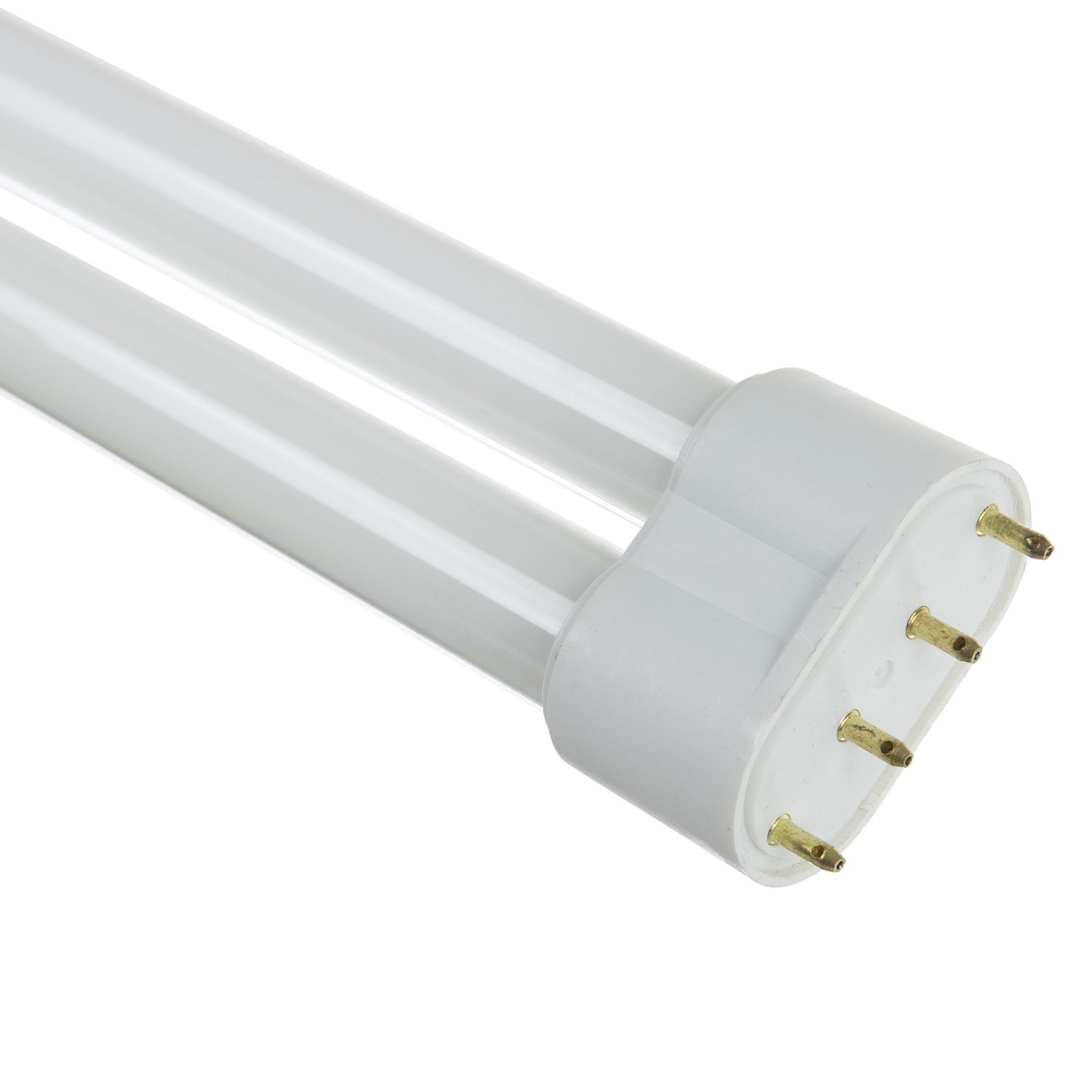 White Energy Star 18W CFL Twin Tube Light Bulb