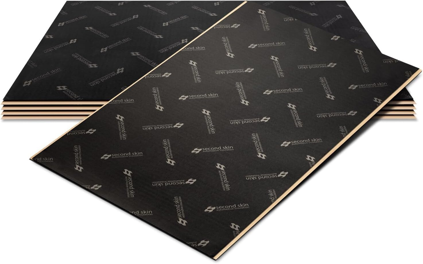 Second Skin Damplifier - Car Sound Deadening Mat (10 Sq Ft, 5 Sheets)