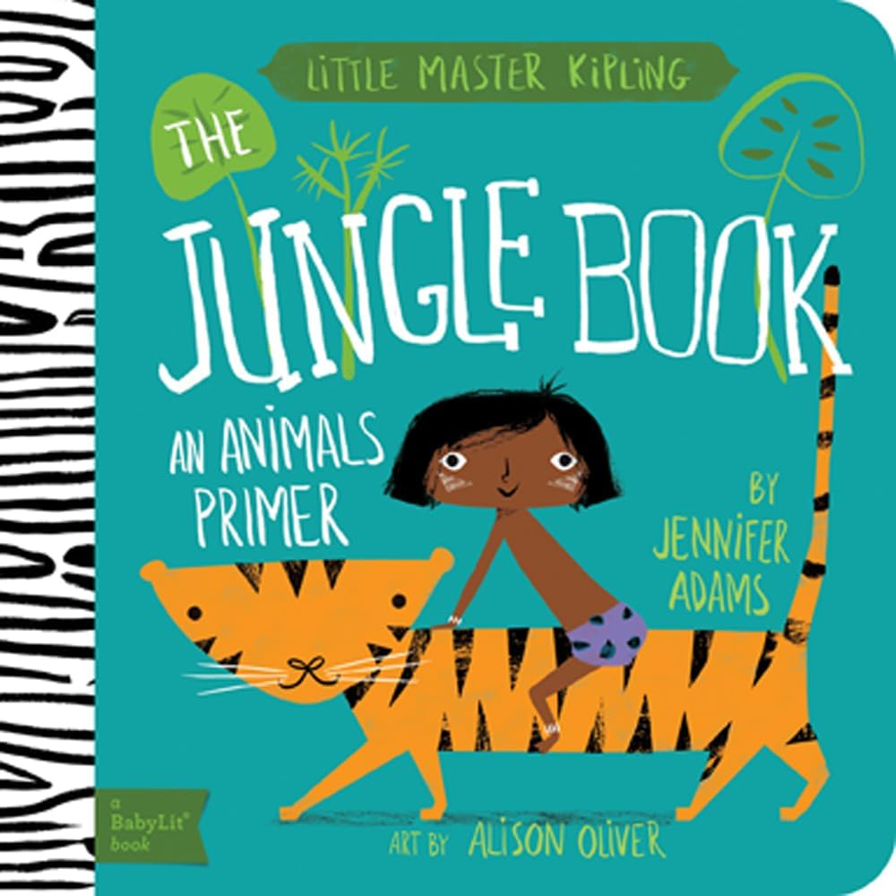 The Jungle Book - (Babylit) by  Jennifer Adams (Board Book)
