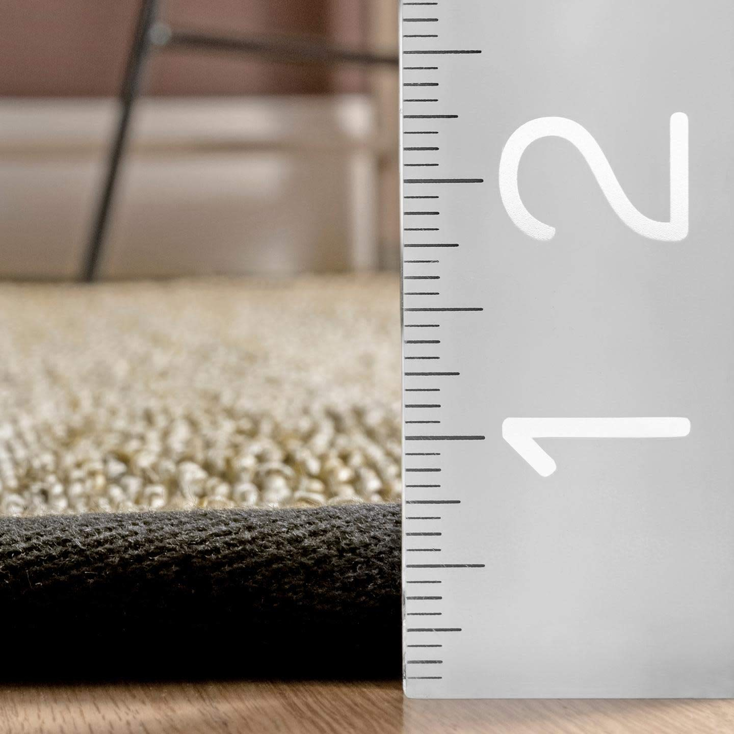 nuLOOM Larnaca Seagrass Herringbone Indoor/Outdoor Accent Rug, 2x3, Black