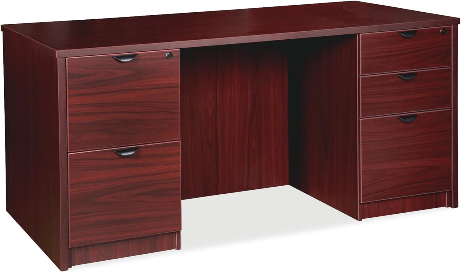 Lorell Prominence Pedestal Desk PD3060DPMY