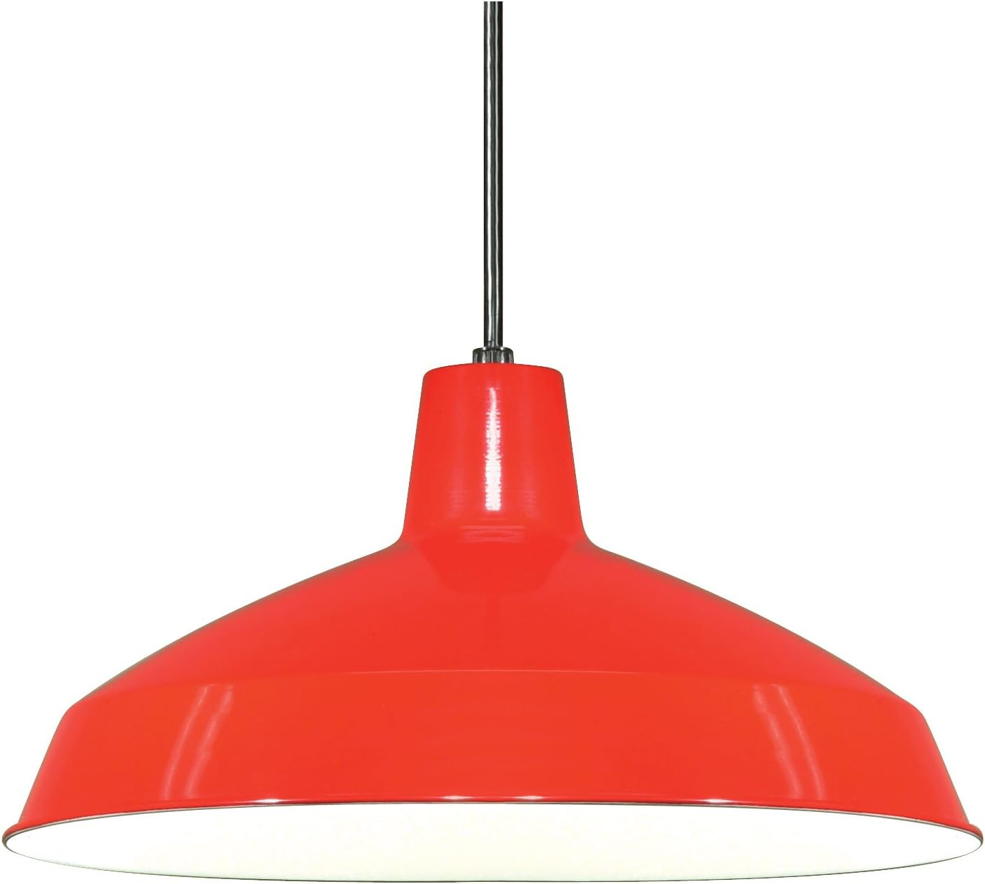 Transitional Brushed Nickel 16" Indoor/Outdoor Pendant Light