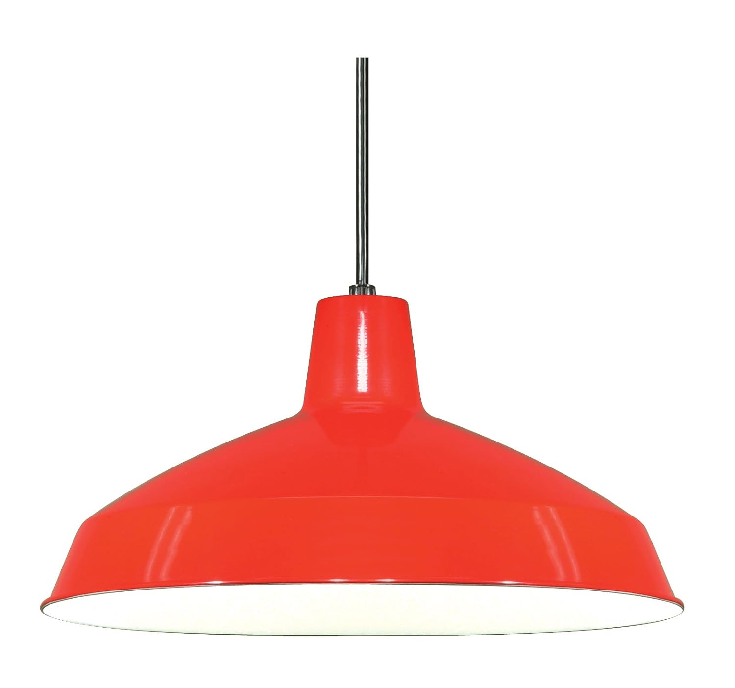 Transitional Brushed Nickel 16" Indoor/Outdoor Pendant Light