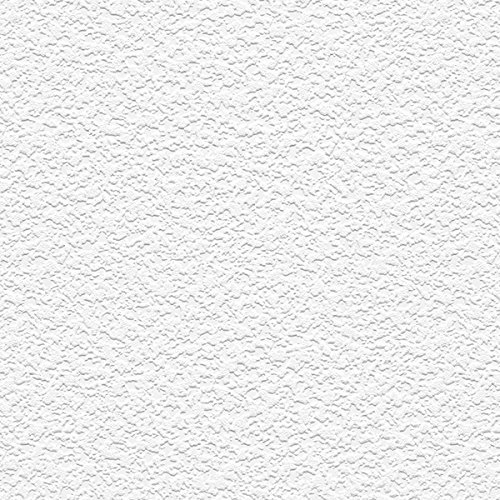 White Textured Vinyl Paintable Wallpaper Roll