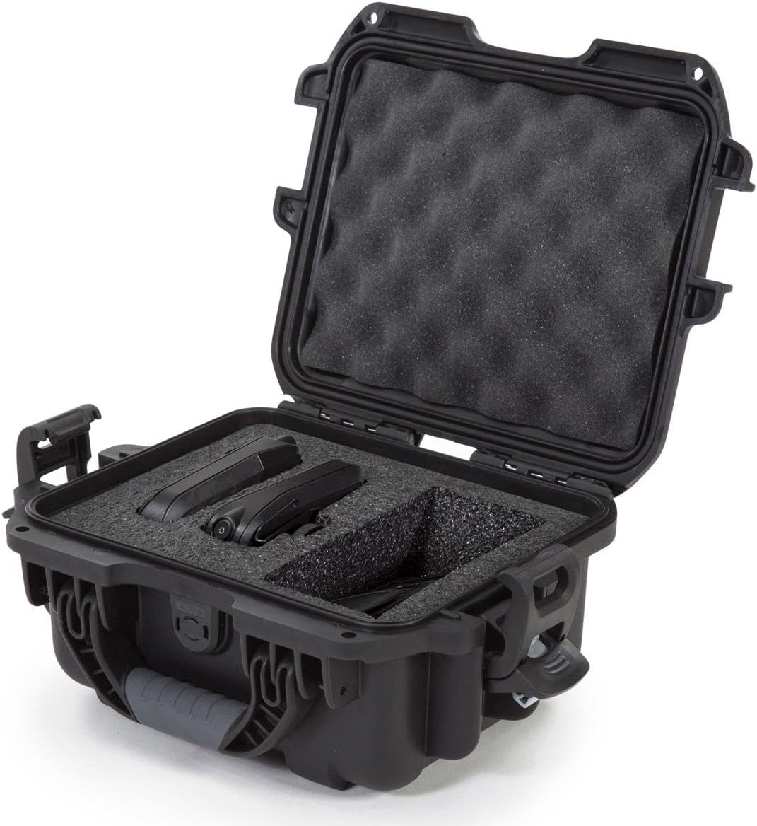 Nanuk Black Small Resin Waterproof Protective Case with Foam