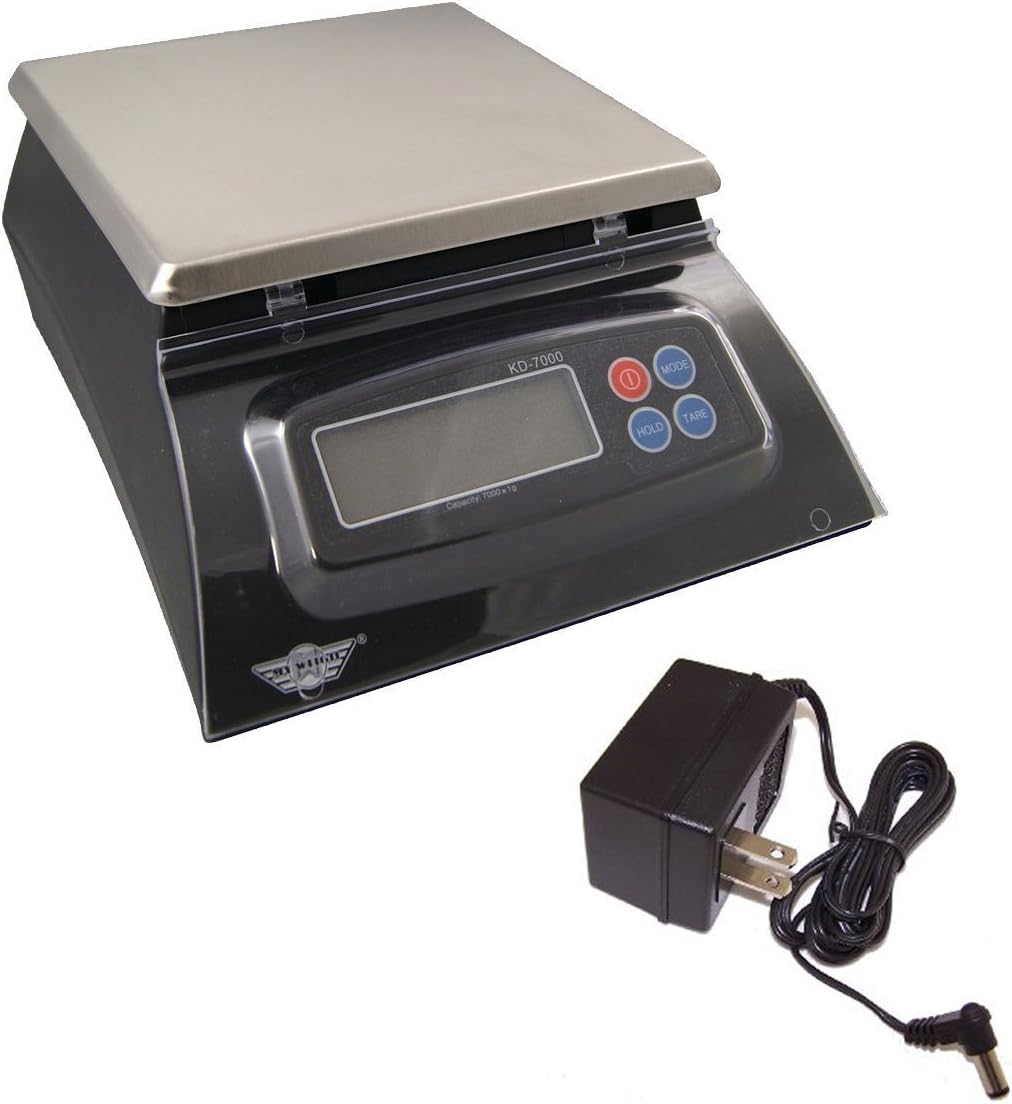 My Weigh KD-7000 Digital Kitchen and Office Scale (Black)