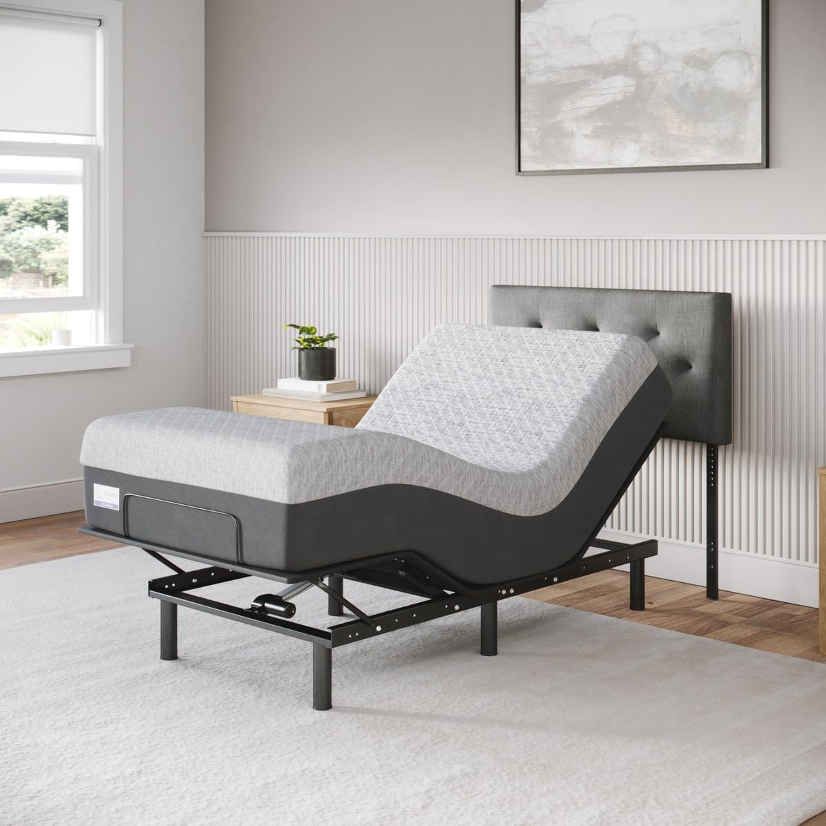 Celestial Aurora Adjustable Bed Base (Frame Only), Easy Assembly, Head and Foot Lift, Zero Gravity, Memory Positions - Twin XL