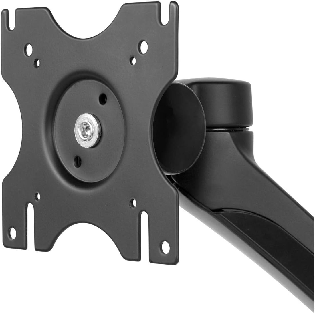 Kanto DM1000 Desktop Arm Monitor Mount for 13" to 27" Monitors | Clamp & Grommet Compatible | Fully Adjustable with Cable Management | Black