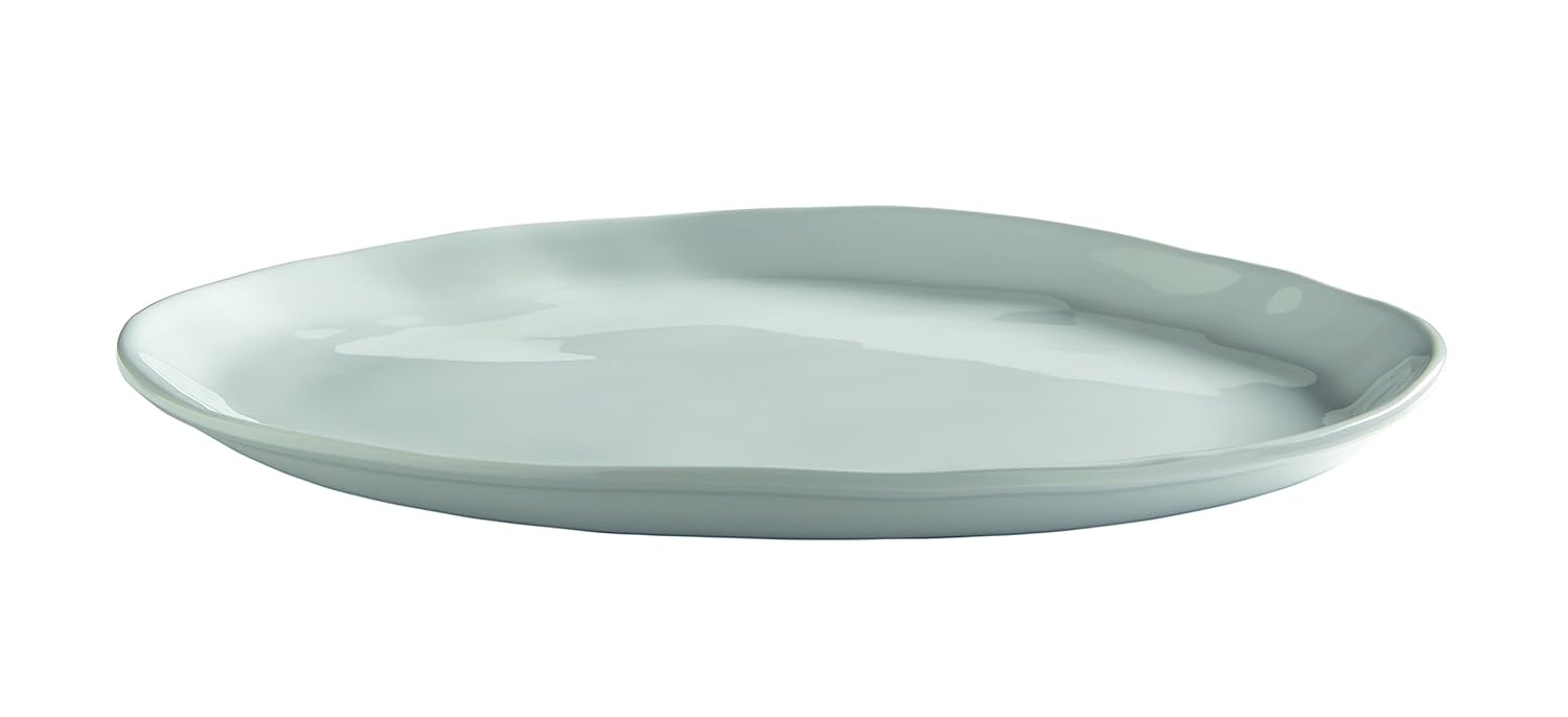 White Melamine Round Coupe Plate, 11-Inch