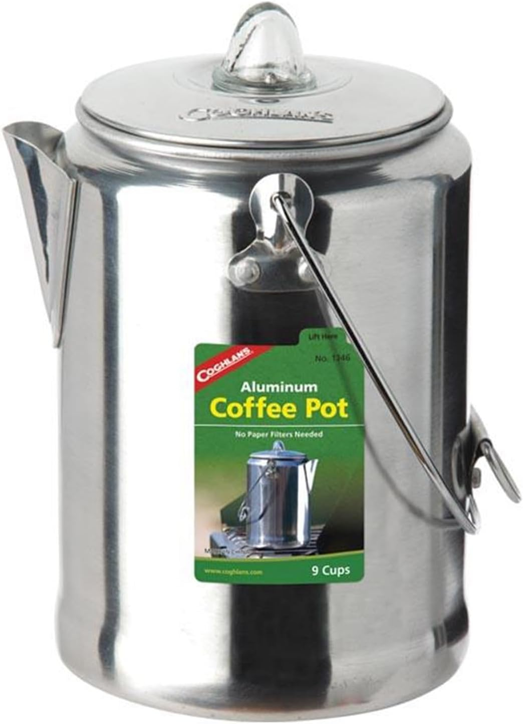 Coghlan's 9-Cup Aluminum Coffee Pot
