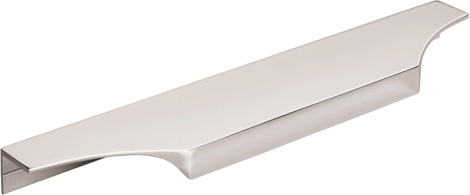 Extent 8-9/16 in. (217mm) Modern Polished Chrome Cabinet Edge Pull