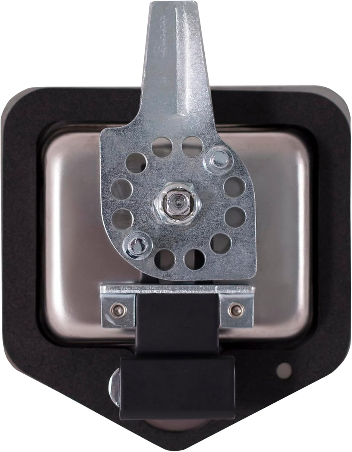 Buyers Products L8835 T-Handle Latch, Locking 3-Point Latch with Gasket, with 2 Keys, Polished Stainless Steel, for Truck Bed Tool Boxes, Trailer Doors, RVs, Campers, Truck Cap Latch