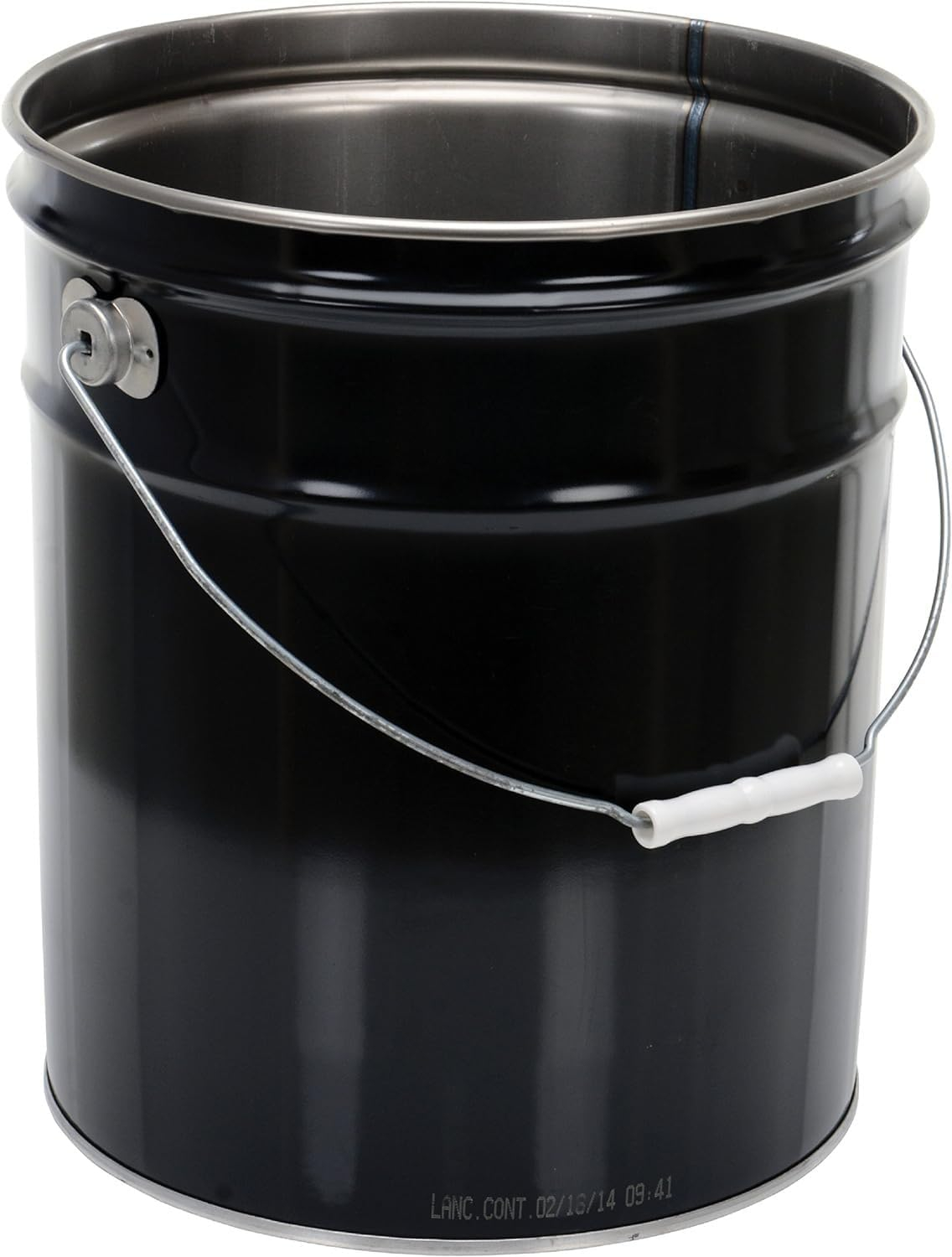 Manufacturer Varies Pail,Steel,Black,Open Head PAIL-STL-RI