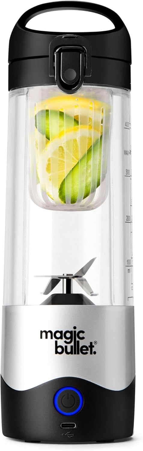 Magic Bullet MBPB50100 Silver Portable Blender