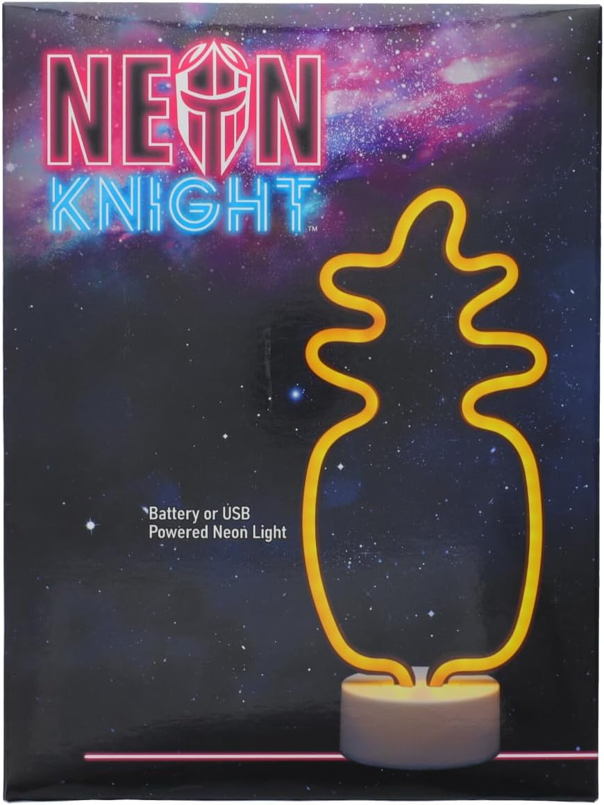 LED Neon Light Sign Room Decoration USB or Battery Powered Dorm Decor Pineapple NS1906033