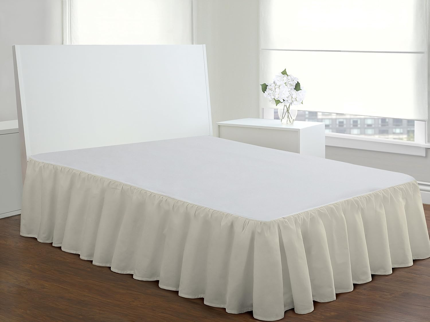 Ruffled Poplin Collection with Bed Skirts and Shams, sold separately
