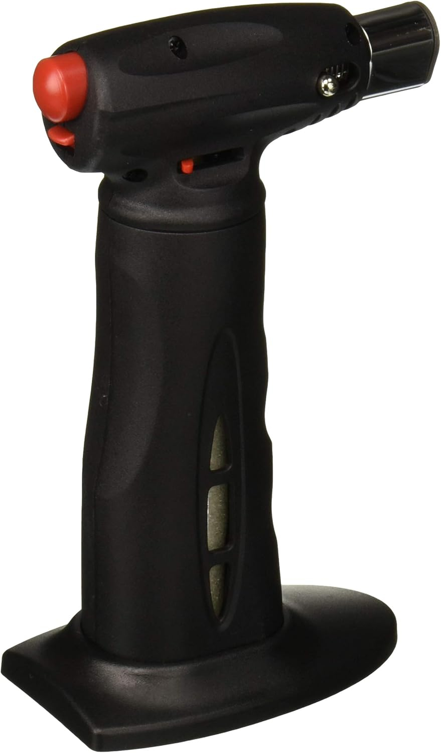 BonJour Chef's Torch with Fuel Gauge, Black