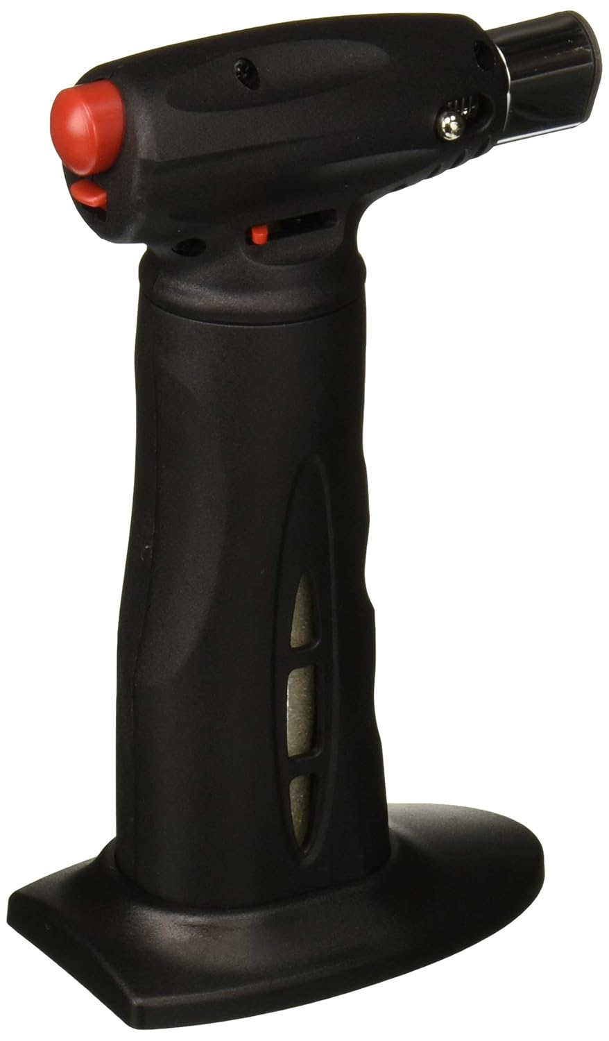 BonJour Chef's Torch with Fuel Gauge, Black